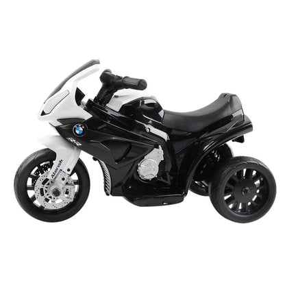 Kids Ride On Car Electric Ride On Cars Motorcycle Motorbike BMW Licensed S1000RR Black.