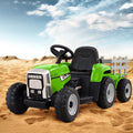Electric Ride On Car Rigo Kids Ride On Cars Tractor Toy 12V Green.