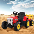 Rigo Kids Electric Ride On Car Tractor Toy Cars 12V Red.