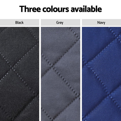 Artiss Recliner Chair Cover 100% Water Resistant Navy.