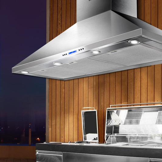 Devanti 1200mm Range Hood 120cm BBQ Commercial Rangehood.