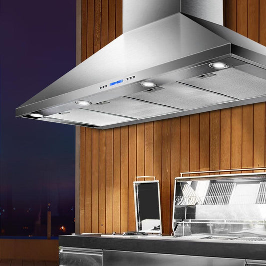 Devanti 1500mm Range Hood 150cm BBQ Commercial Rangehood.