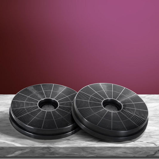 Devanti 17cm Range Hood Carbon Charcoal Filters Replacement X2.