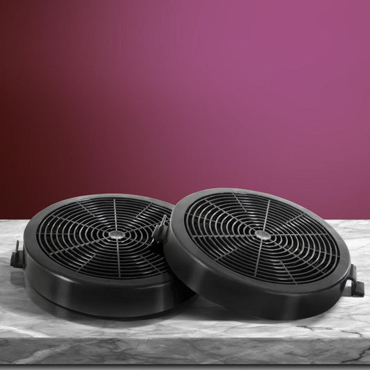Devanti 11cm Range Hood Carbon Charcoal Filters Replacement X2.