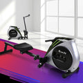 Everfit Rowing Machine Rower Elastic Rope Resistance Fitness Home Cardio Silver.