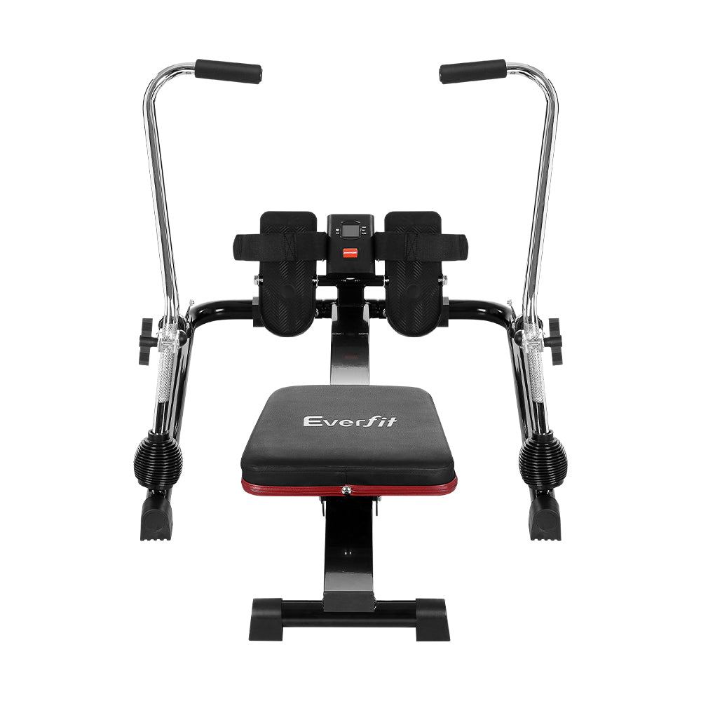 Everfit Rowing Machine 12 Levels Hydraulic Rower Fitness Gym Home Cardio.