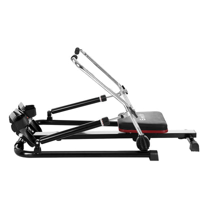 Everfit Rowing Machine 12 Levels Hydraulic Rower Fitness Gym Home Cardio.