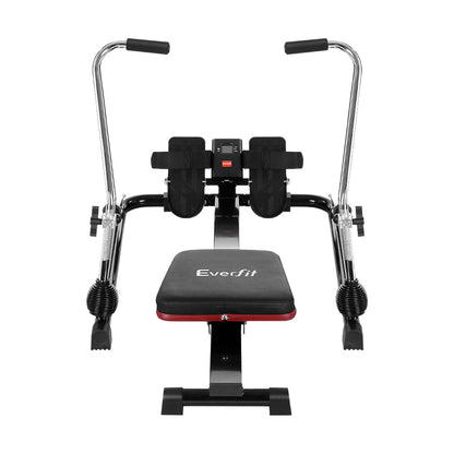 Everfit Rowing Machine Rower Hydraulic Resistance Fitness Gym Home Cardio.