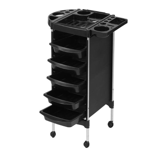 Embellir Salon Trolley Cart Spa Beauty Rolling Tray Hairdressing Storage 6 Tiers.