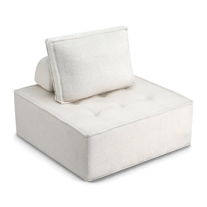 Artiss Floor Sofa Lounge Chair 4 Seater with Pillow