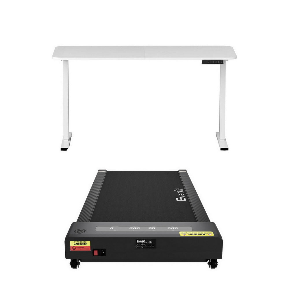 Artiss Electric Treadmill with 120cm Automatic Standing Desk Walking Pad 360mm