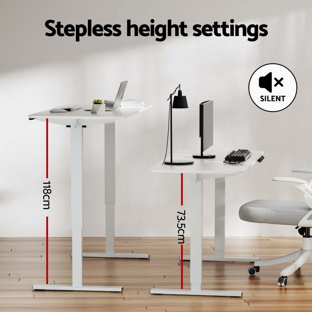 Artiss Electric Treadmill with 120cm Automatic Standing Desk Walking Pad 360mm