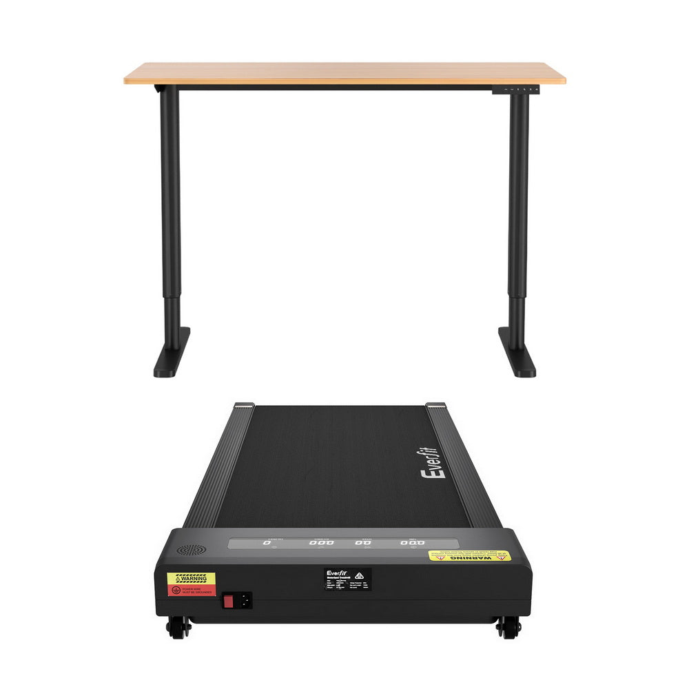 Artiss Electric Treadmill with 120cm Automatic Standing Desk Walking Pad 360mm
