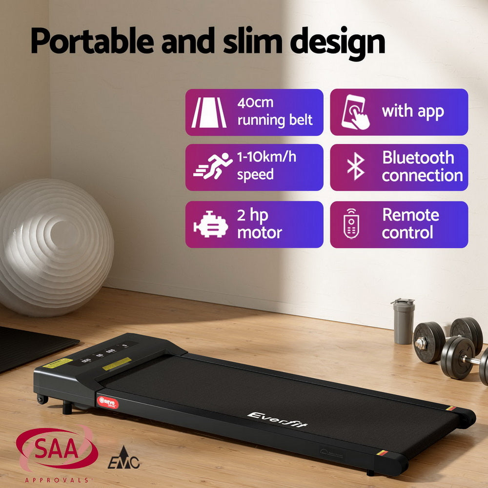 Artiss Electric Treadmill with 120cm Automatic Standing Desk Walking Pad 360mm