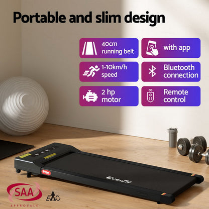 Artiss Electric Treadmill with 120cm Automatic Standing Desk Walking Pad 360mm
