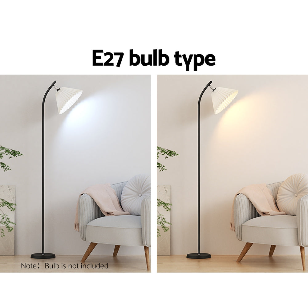 Artiss Floor Lamp LED Light Stand Modern Home Living Room Office Reading Black