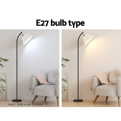 Artiss Floor Lamp LED Light Stand Modern Home Living Room Office Reading Black