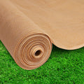 Instahut 70% Shade Cloth 3.66x10m Shadecloth Sail Heavy Duty Beige.