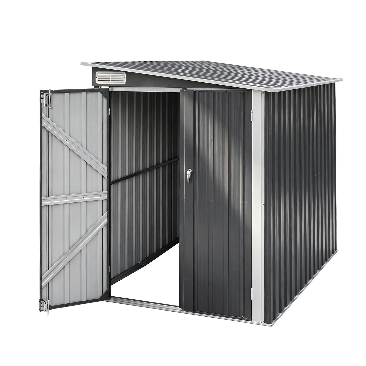 Giantz Garden Shed 118x238cm Lean To Bike Shelter Backyard Outdoor Storage