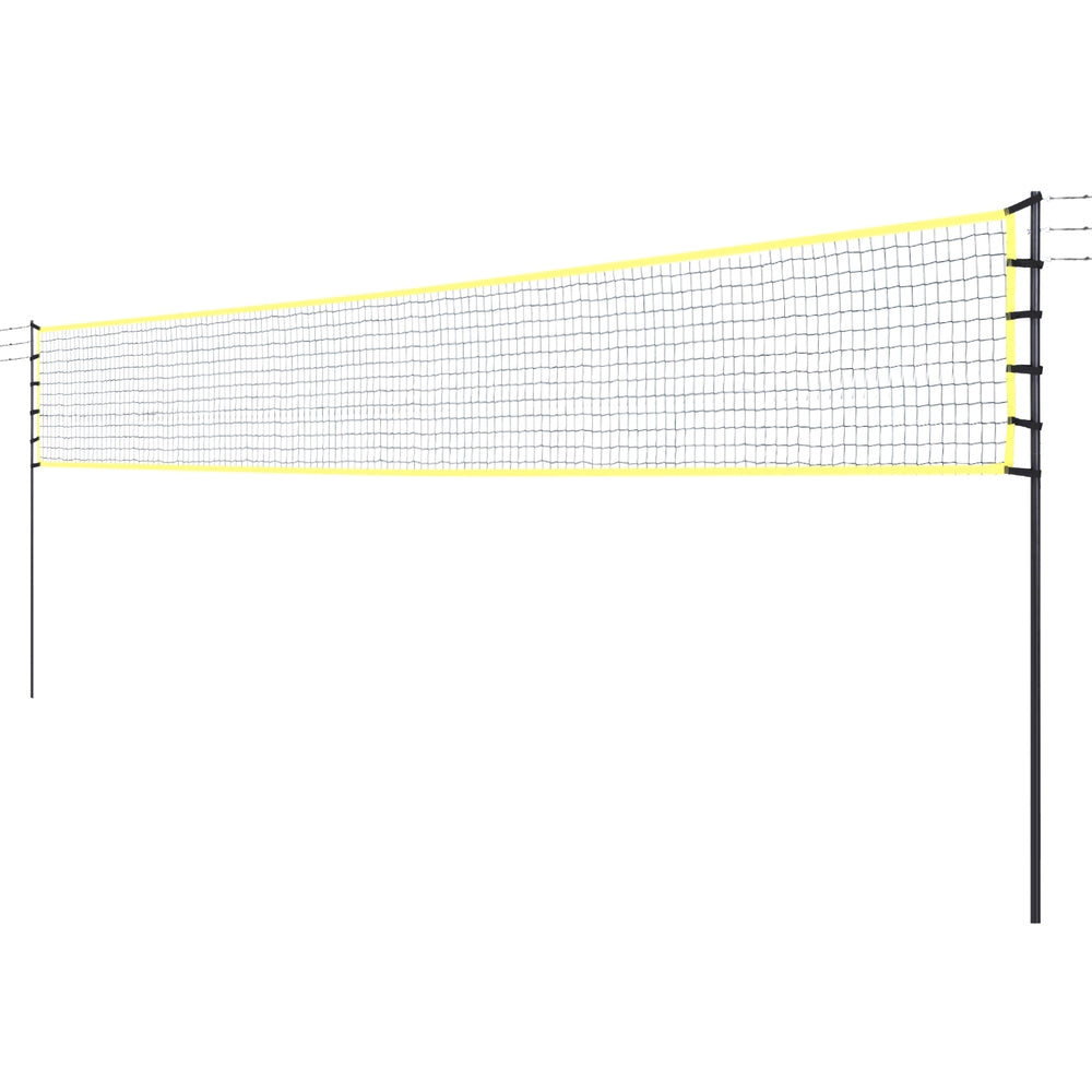 Everfit 9M Portable Volleyball Net Set with Ball Boundary Lines Badminton Tennis.