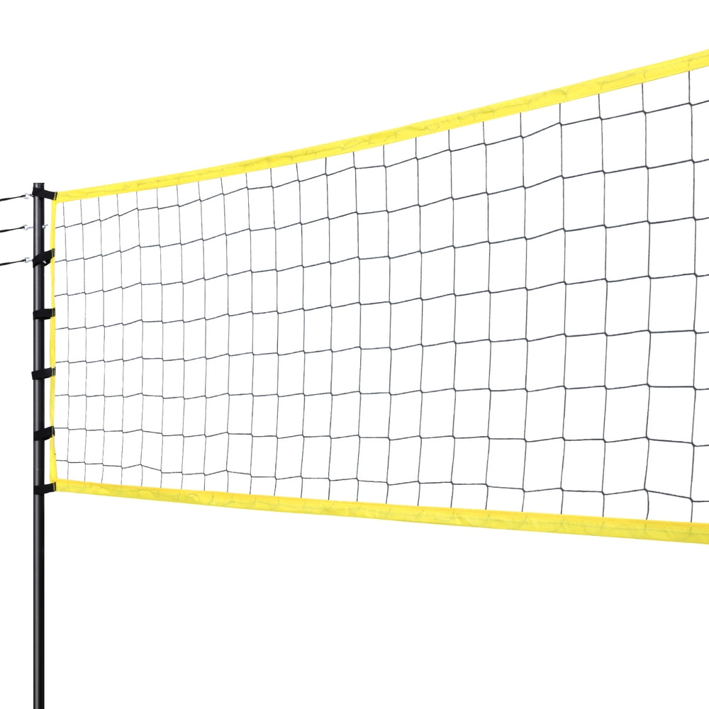Everfit 9M Portable Volleyball Net Set with Ball Boundary Lines Badminton Tennis.