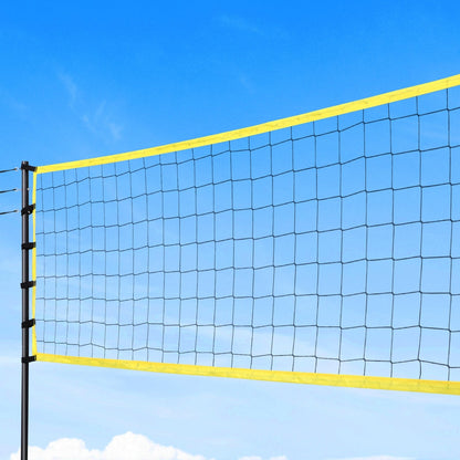 Everfit 9M Portable Volleyball Net Set with Ball Boundary Lines Badminton Tennis.