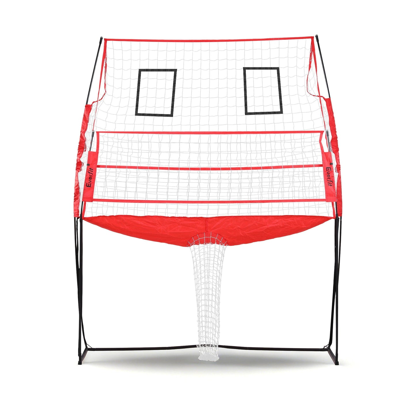 Everfit 8ft Volleyball Net Training Equipment Adjustable Height Portable with Ball and Bag