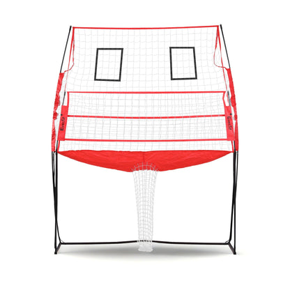 Everfit 8ft Volleyball Net Training Equipment Adjustable Height Portable with Ball and Bag
