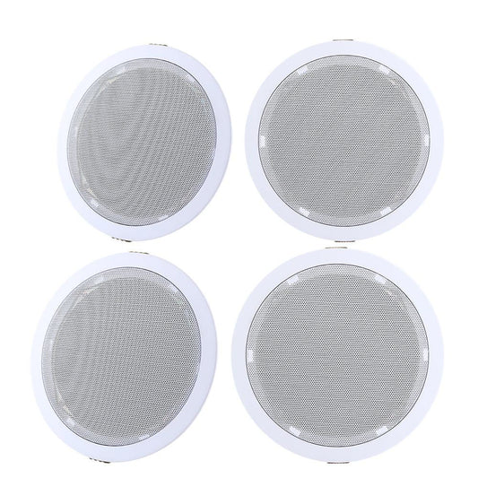 Giantz 6 Inch Ceiling Speakers In Wall Speaker Home Audio Stereos Tweeter 4pcs.