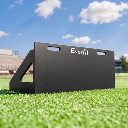 Everfit Soccer Rebounder Board 80cm x 30cm Football Rebound Wall with 2 Angles