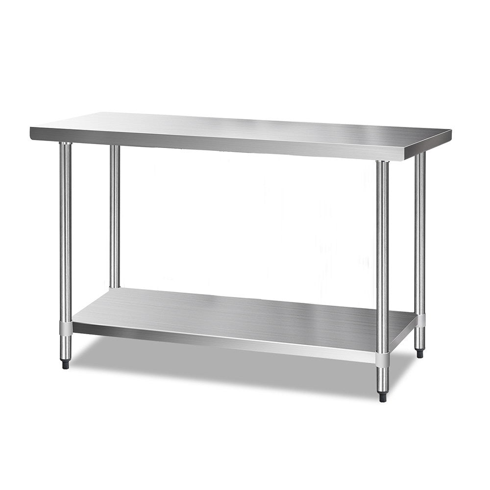 Cefito 1524x610mm Stainless Steel Kitchen Bench 304.