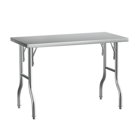 Cefito Stainless Steel Kitchen Benches Work Bench Food Foldable 430.