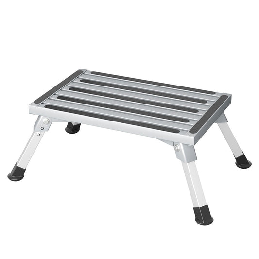 Weisshorn Caravan Step Folding Aluminium Step Ladder Stool.