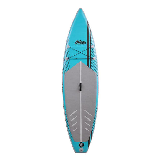 Weisshorn Stand Up Paddle Board 10.5ft Inflatable SUP Surfboard Paddleboard Kayak Surf Green.