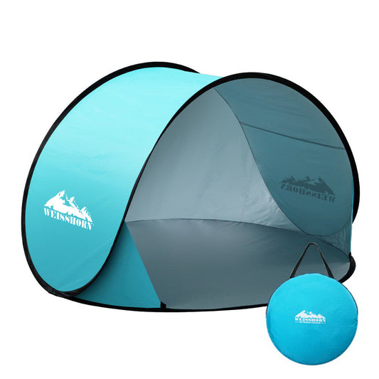 Weisshorn Pop Up Beach Tent Camping Portable Sun Shade Shelter Fishing.