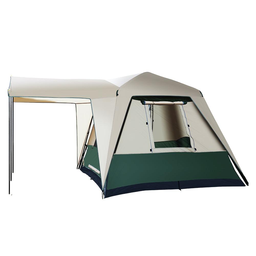 Weisshorn Instant Up Camping Tent 4 Person Pop up Tents Family Hiking Dome Camp.