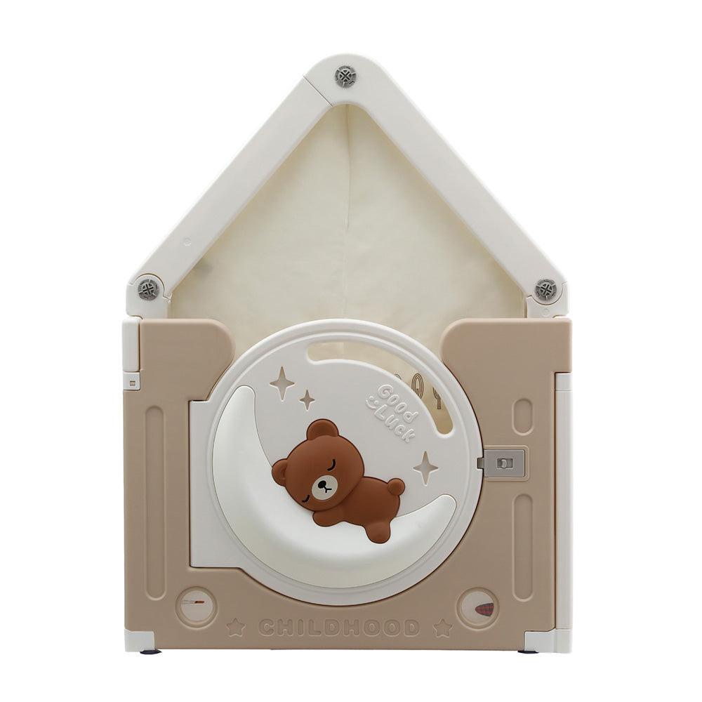 Keezi Kids Play Tent Playhouse Castle with Floor Mat 85CMX113CM.