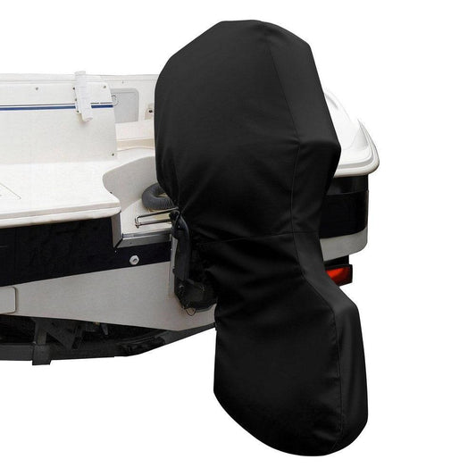 Seamanship Full Outboard Boat Motor Engine Cover Dust Rain Protection 100hp -150hp 600D Black.