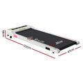 Everfit Treadmill Electric Walking Pad Under Desk Home Gym Fitness 360mm White.