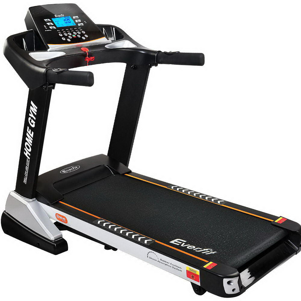 Everfit Treadmill Electric Auto Incline Spring Home Gym Fitness Exercise 480mm.
