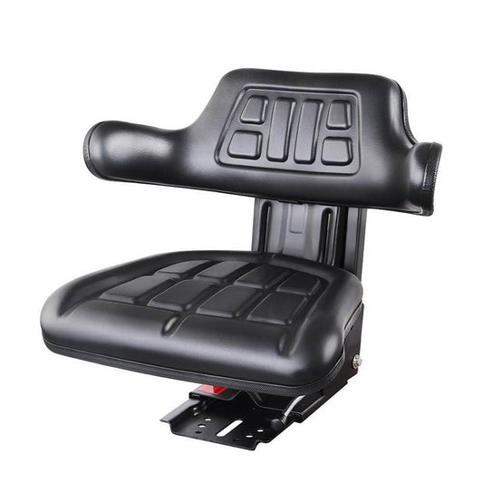Giantz Tractor Seat Forklift Excavator Truck Universal Digger Chair PU Leather.