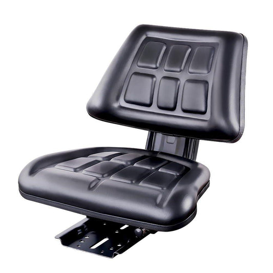 Giantz Tractor Seat Forklift Excavator Truck Universal Replacement PU Chair.