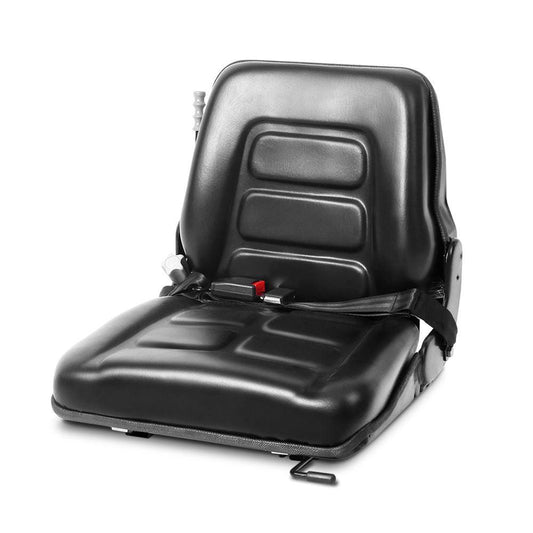 Giantz Tractor Seat Forklift Excavator Universal Backrest Truck PU Chair.