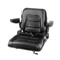 Giantz Tractor Seat Forklift Excavator Universal Suspension Armrest Truck Chair.