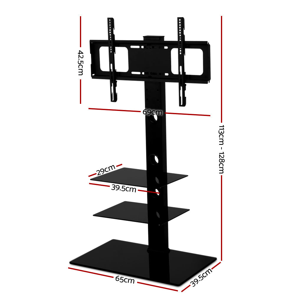 Artiss TV Stand Mount Bracket for 32"-70" LED LCD 3 Tiers Storage Floor Shelf.