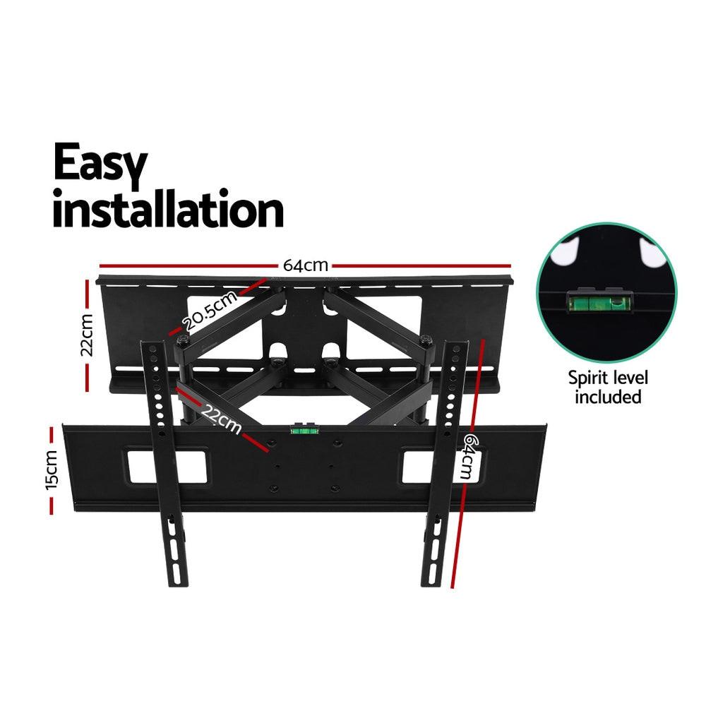 Artiss TV Wall Mount Bracket for 32"-70" LED LCD Full Motion Dual Strong Arms.