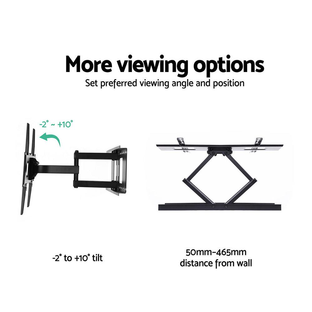 Artiss TV Wall Mount Bracket for 32"-70" LED LCD Full Motion Dual Strong Arms.