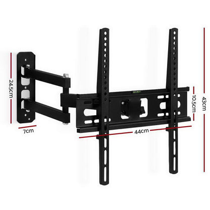 Artiss TV Wall Mount Bracket for 23"-55" LED LCD TVs Full Motion Strong Arms.