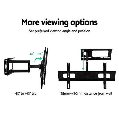 Artiss TV Wall Mount Bracket for 32"-70" LED LCD TVs Full Motion Strong Arms.