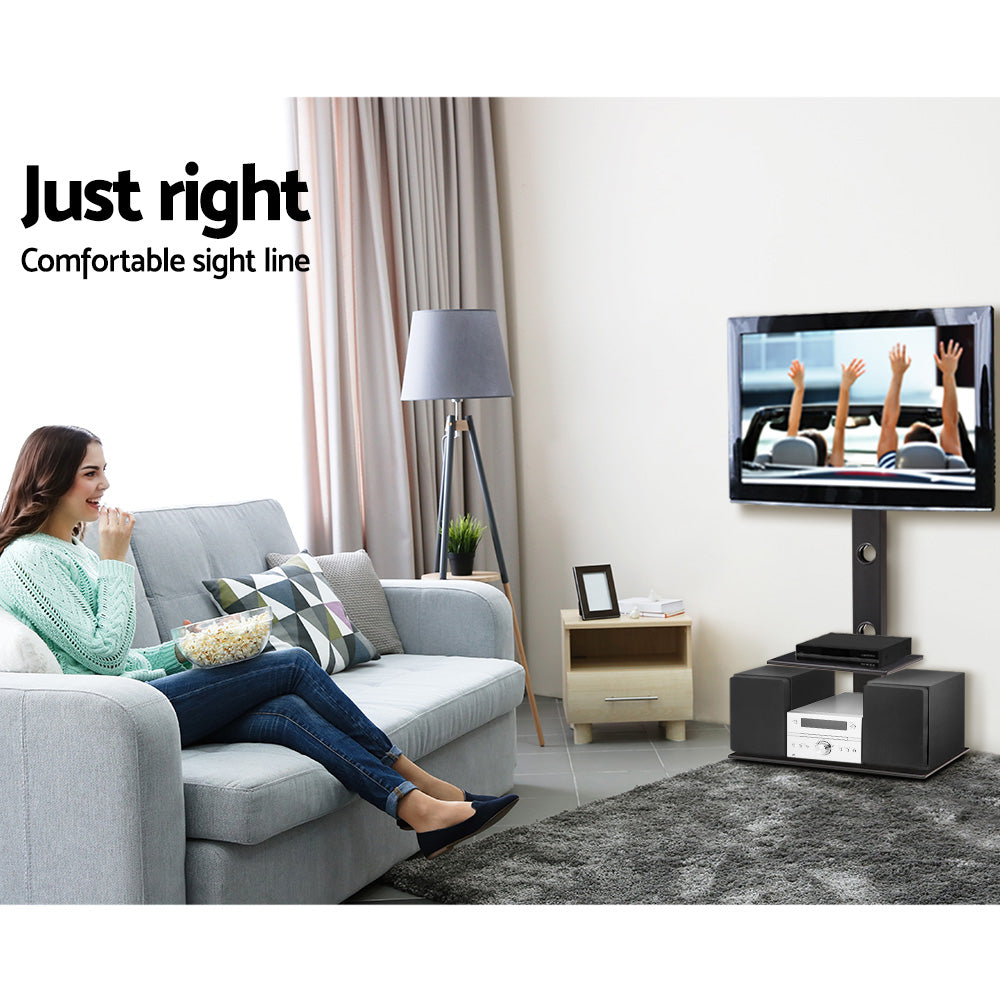 Artiss TV Stand Mount Bracket for 32"-70" LED LCD 2 Tiers Storage Floor Shelf.